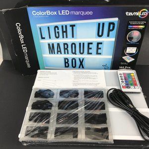 Light Up Marquee Box, NIB